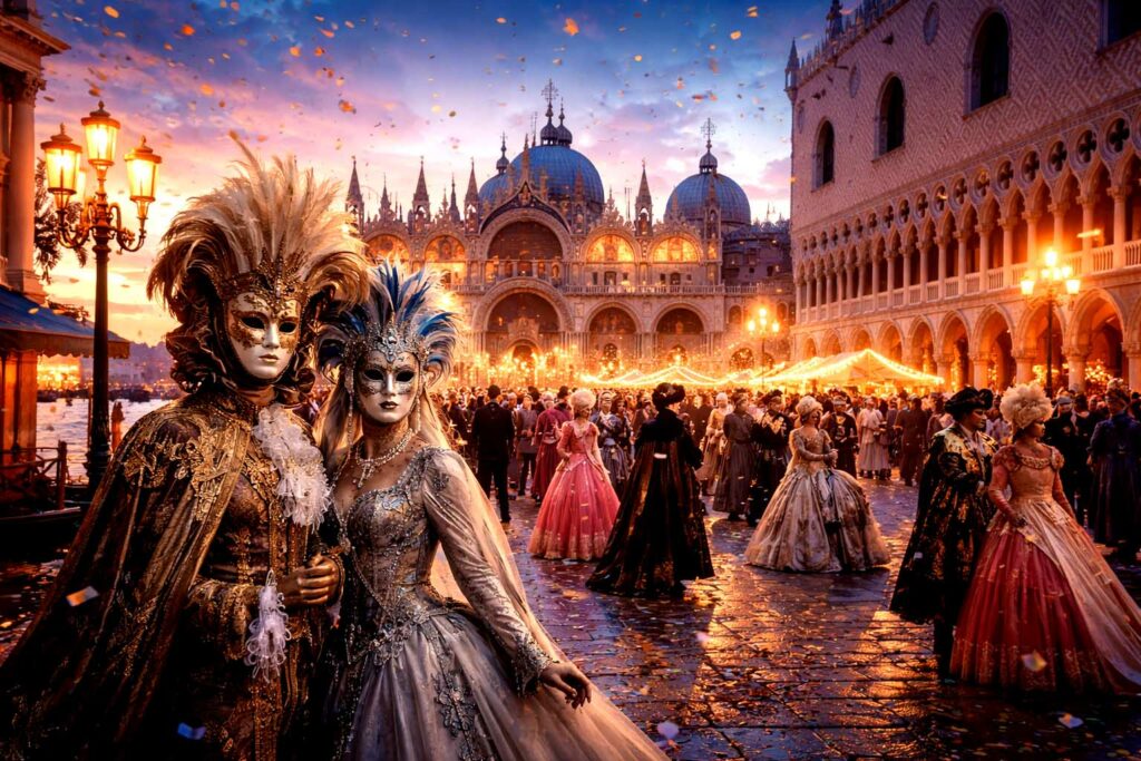 Benátsky karneval odhalený