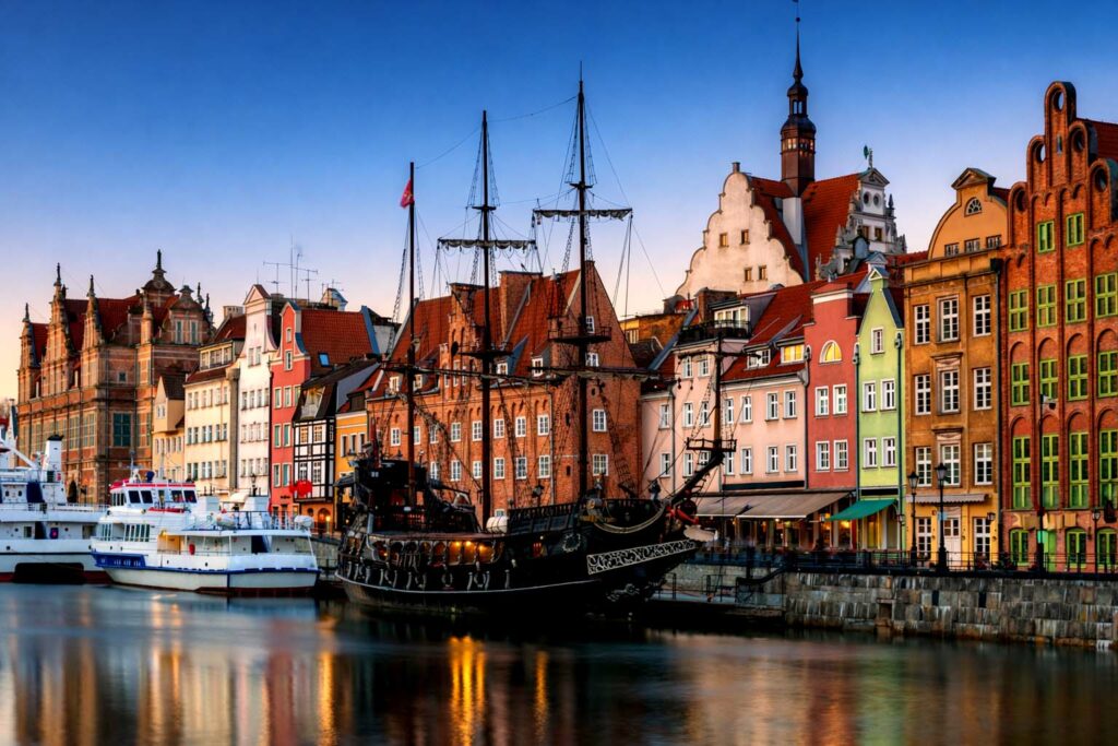 Gdaňsk-klenot pri Baltskom mori