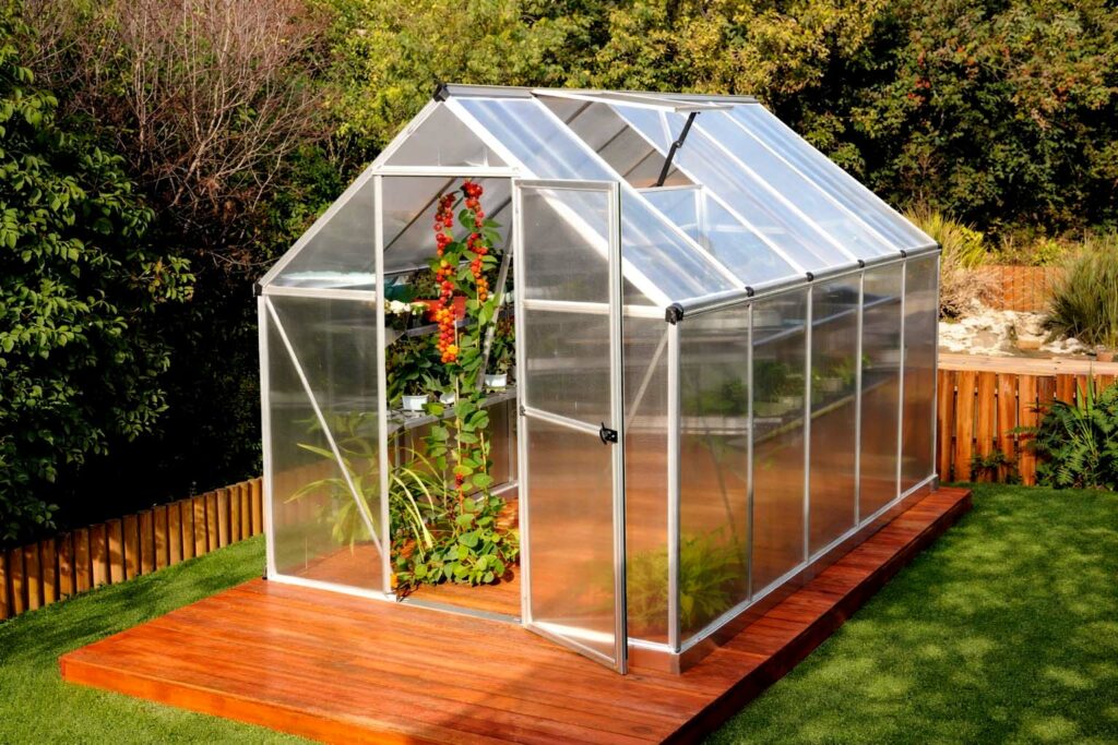 Záhrada v skleníku