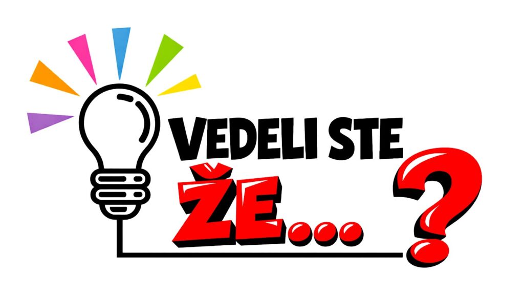 Vedeli ste, že…