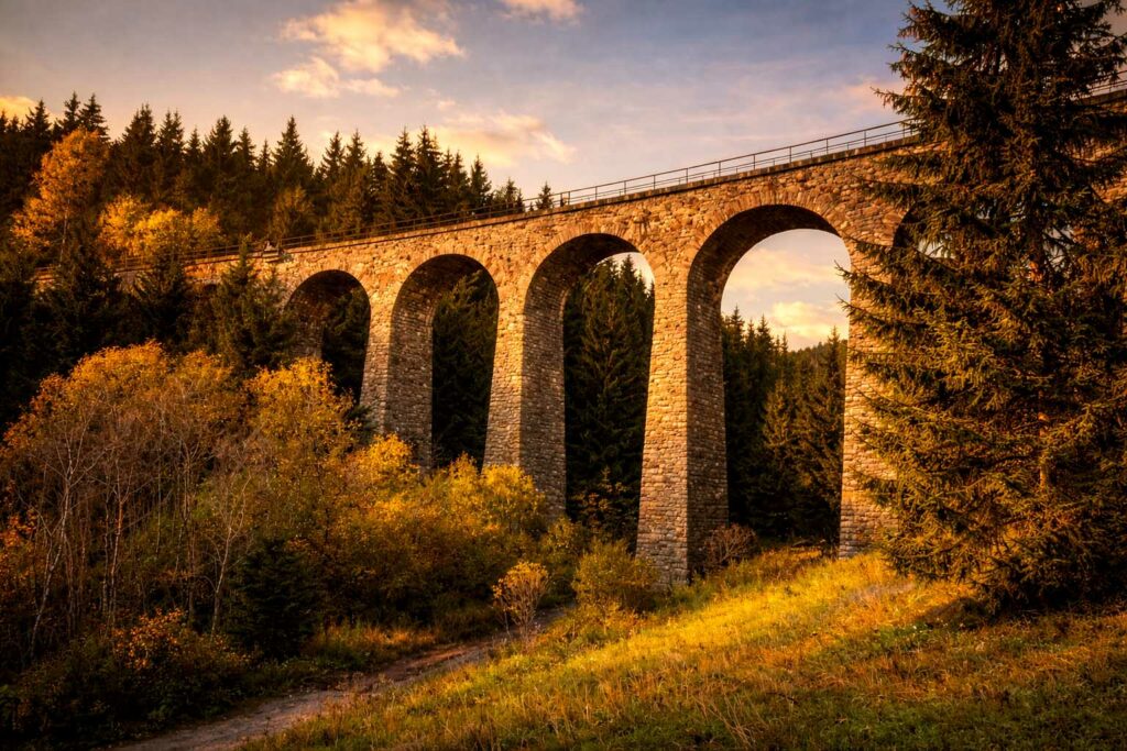 Chmarošský viadukt pri Telgárte